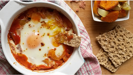 Recette Fitness Oeufs Au Four A La Mexicaine The Fitness Theory