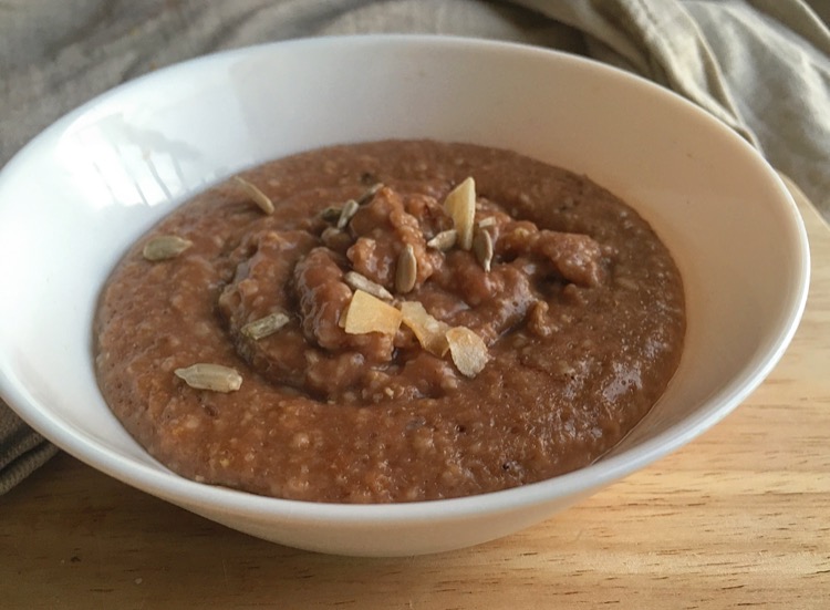 porridge whey avoine chocolat