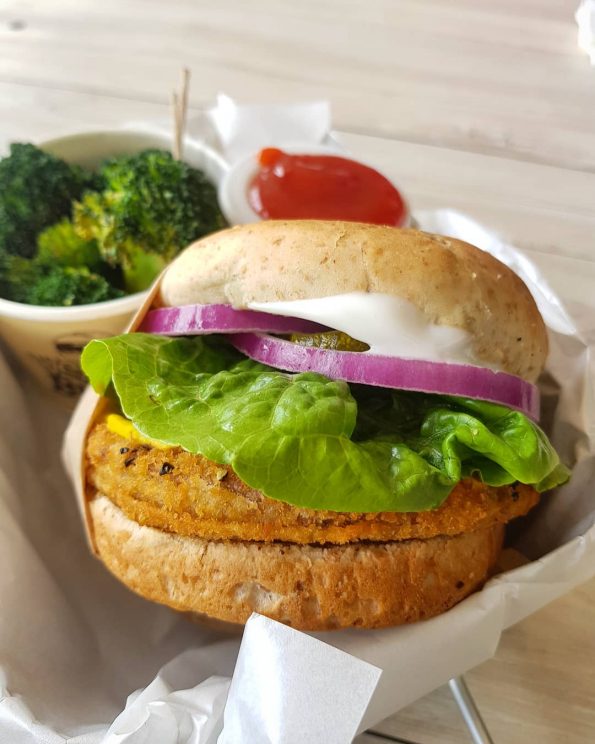 veganburg singapour burger healthy singapore