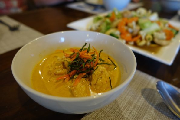Training Paradise curry panang nourriture thai